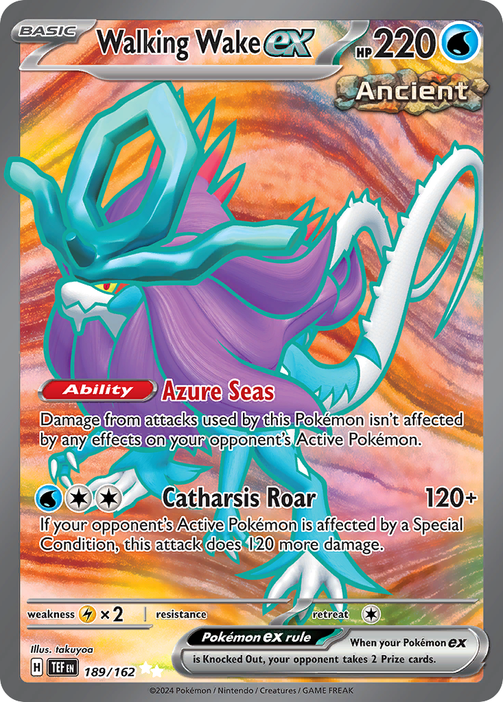 Temporal Forces Walking Wake ex #189/162
